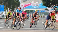 這是一張香港單車節活動照片 This is a picture of Hong Kong Cyclothon.